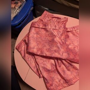 BDG Urban‎ outfitters pink Satin Snake Print Cargo Utility Pants Size 4